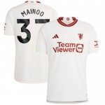 Günstige Fußballtrikots Manchester United Mainoo 37 3rd trikot 2023-24 Kurzarm